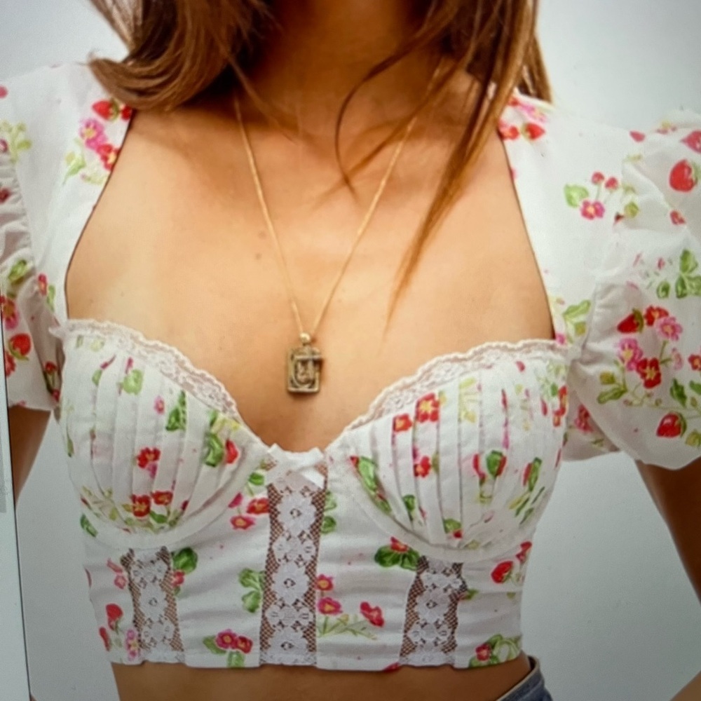 For Love and Lemons Celia Top